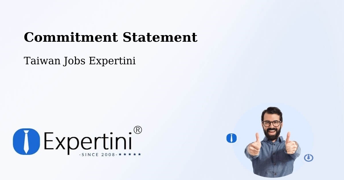 Corporate Commitment – Magong - Taiwan Jobs Expertini